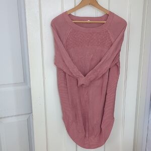 Maurices Pink Sweater